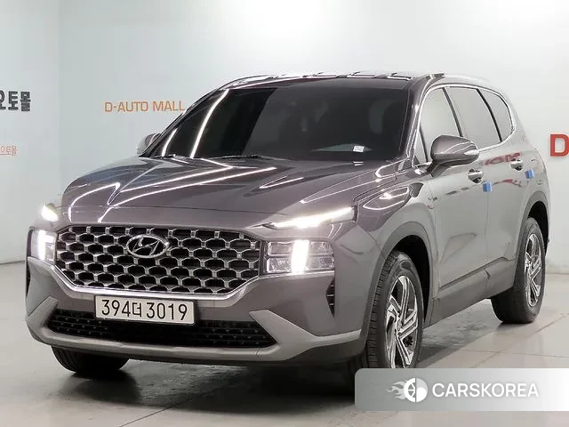 Hyundai The New Santa Fe 2022 Серый из Кореи