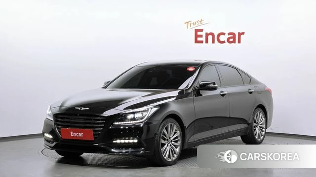 Genesis G80 2019 Черный из Кореи
