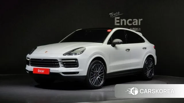 Porsche Cayenne (PO536) 2021 Белый из Кореи