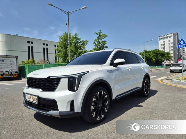 Kia The New Sorento 4th Generation 2024 Белый из Кореи