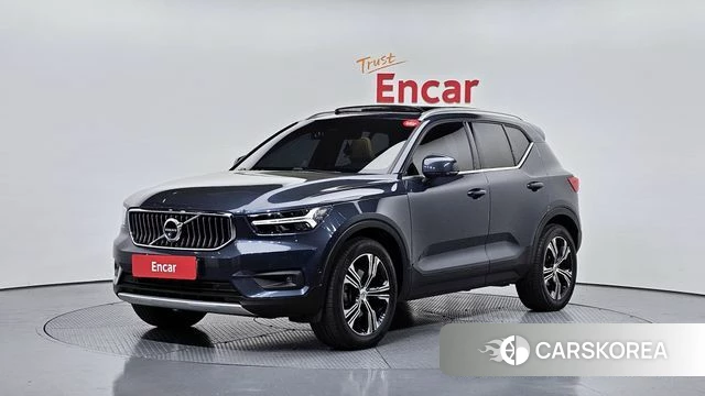 Volvo XC40 2019 Небесно-голубой из Кореи