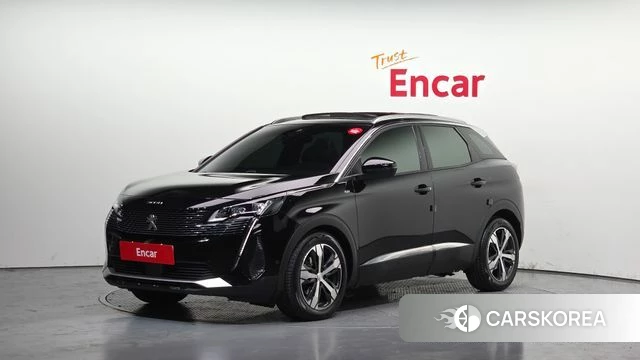 Peugeot 3008 second generation 2021 Черный из Кореи