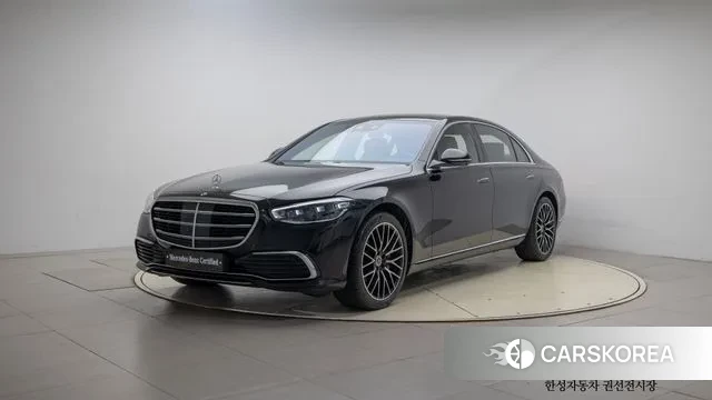 Mercedes-Benz S-Class W223 2024 Черный из Кореи
