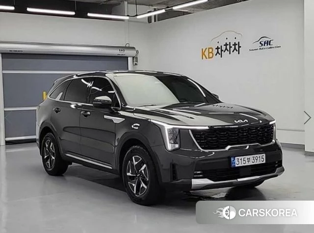 Kia The New Sorento 4th Generation 2023 Серый из Кореи