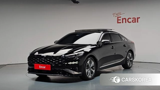 Kia K8 Hybrid 2021 Черный из Кореи