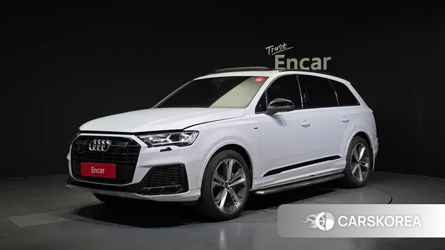 Audi Q7 (4M) 2022 Белый из Кореи