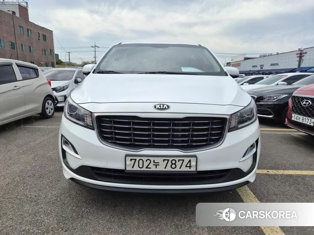 Kia The New Carnival 2019 Белый из Кореи