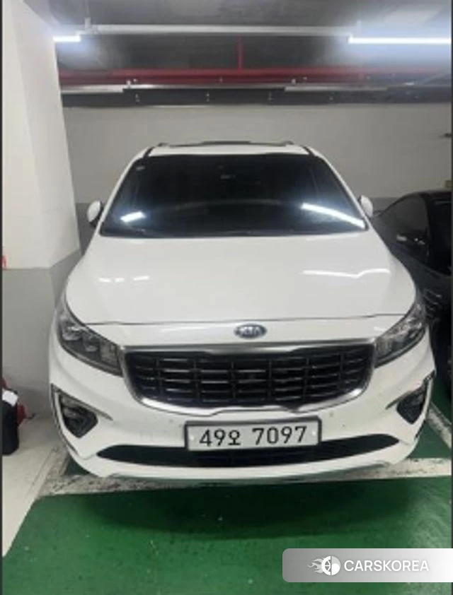 Kia The New Carnival 2019 Белый из Кореи