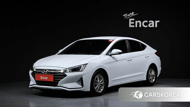 Hyundai The New Avante AD 2019 Белый из Кореи
