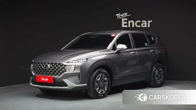 Hyundai The New Santa Fe 2021 Серый из Кореи
