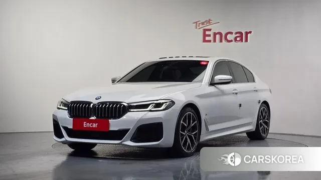 BMW 5 Series (G30) 2021 Белый из Кореи