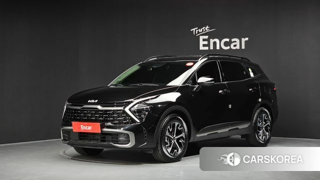 Kia Sportage 5th Generation Hybrid 2022 Черный из Кореи