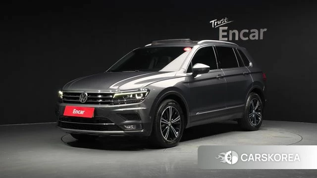 Volkswagen Tiguan second Generation 2020 Серый из Кореи