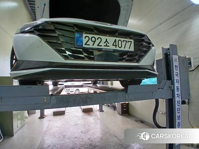 Hyundai Avante (CN7) 2020 Белый из Кореи