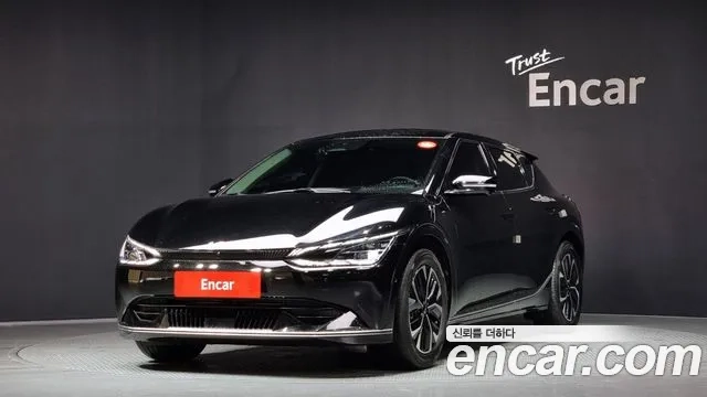 Kia EV6 2022 Черный из Кореи