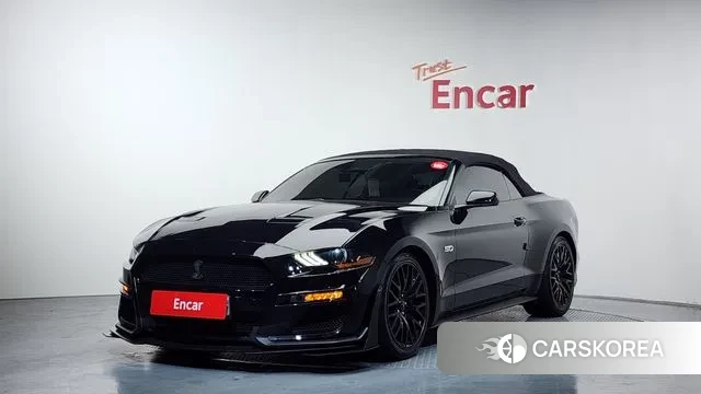 Ford Mustang 2019 Черный из Кореи