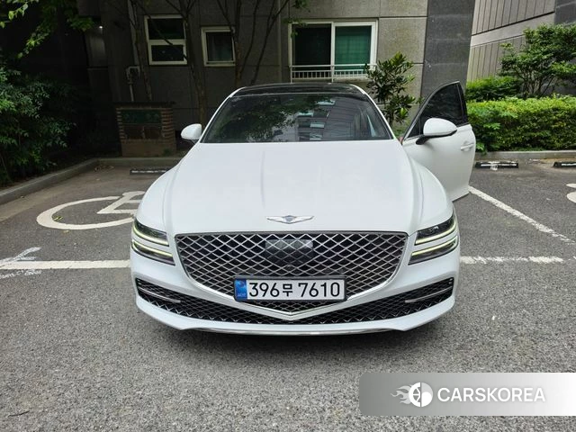 Genesis G80 (RG3) 2021 Белый из Кореи
