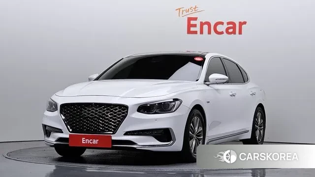 Hyundai Grandeur IG Hybrid 2019 Белый из Кореи