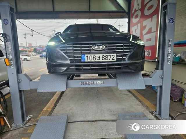 Hyundai Sonata Hybrid (DN8) 2022 Серый из Кореи