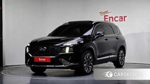 Hyundai The New Santa Fe 2021 Черный из Кореи