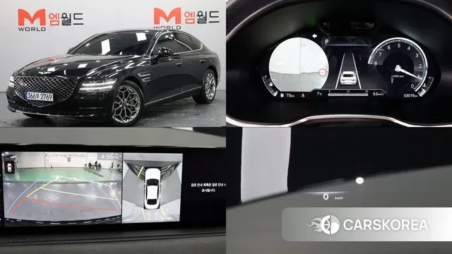 Genesis G80 (RG3) 2022 Черный из Кореи