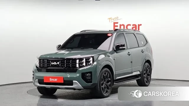 Kia Mohave Master 2023 Зеленый из Кореи
