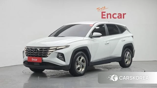 Hyundai Tucson (NX4) 2021 Белый из Кореи