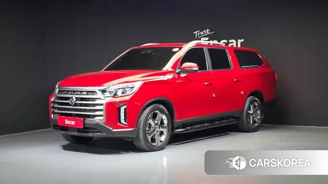 Ssangyong The New Rexton Sports Cannes 2022 Красный из Кореи