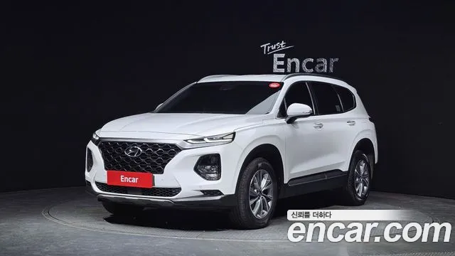 Hyundai Santa Fe TM 2019 Белый из Кореи