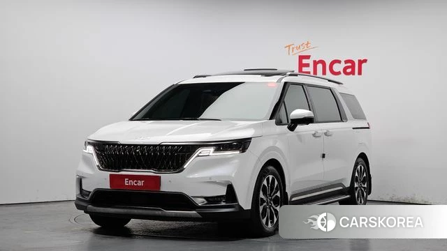 Kia Carnival 4th generation 2023 Белый из Кореи