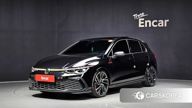Volkswagen Golf 8th Generation 2022 Черный из Кореи