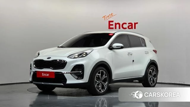 Kia Sportage The Bold 2021 Белый из Кореи