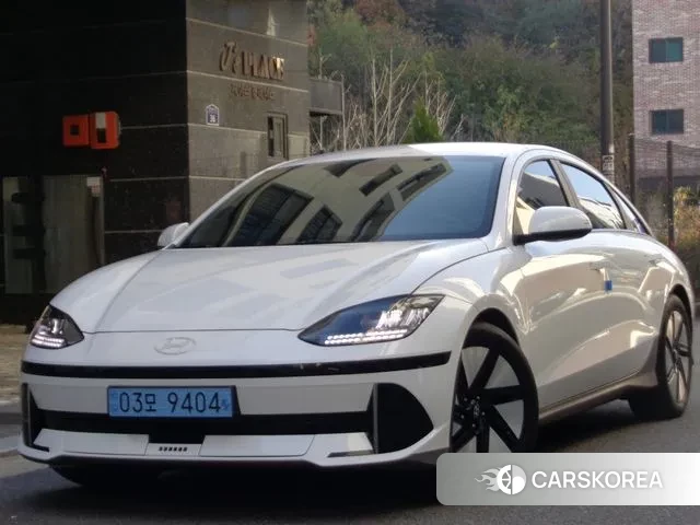 Hyundai Ionic 6 2022 Белый из Кореи