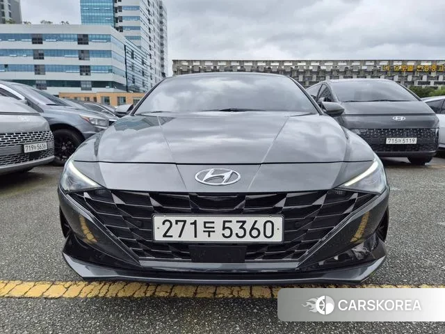 Hyundai Avante (CN7) 2022 Серый из Кореи