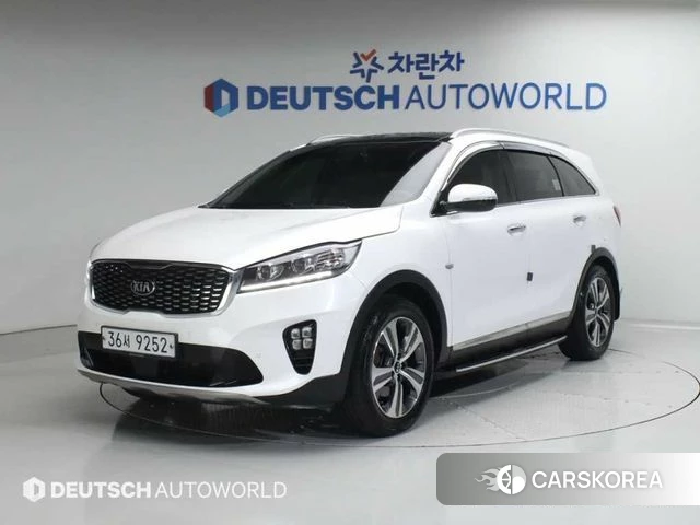 Kia The New Sorento 2018 Белый из Кореи