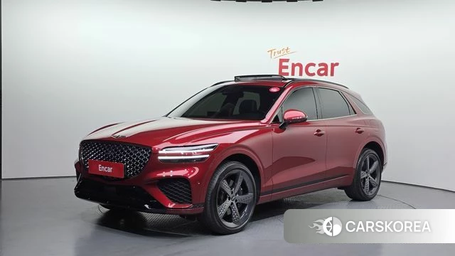 Genesis GV70 2021 Красный из Кореи