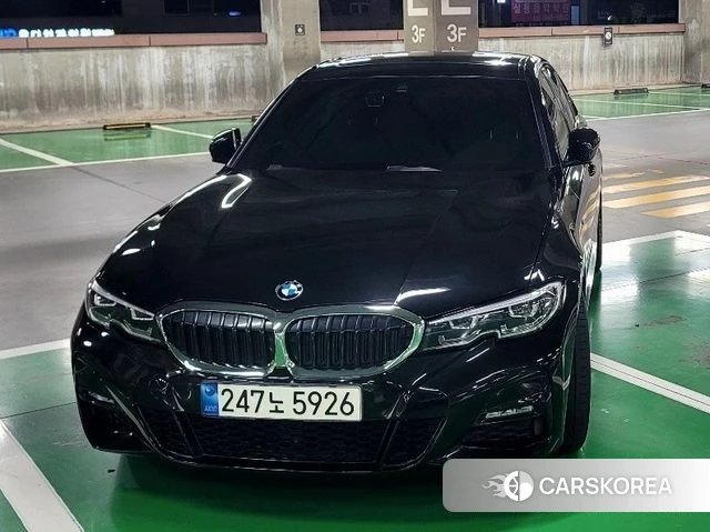 BMW 3 Series (G20) 2021 Черный из Кореи