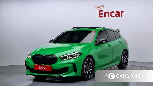 BMW 1 Series (F40) 2022 Зеленый из Кореи