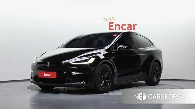 Tesla Model X 2024 Черный из Кореи