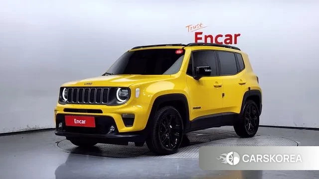 Jeep Renegade 2023 Желтый из Кореи