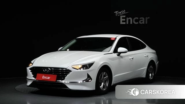 Hyundai Sonata (DN8) 2019 Белый из Кореи