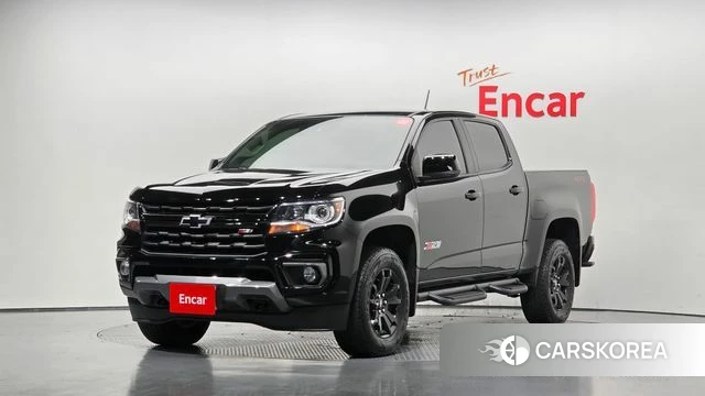 Chevrolet (GM Daewoo) Real New Colorado 2022 Черный из Кореи