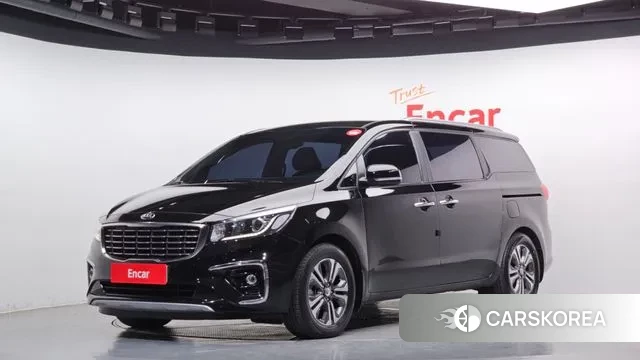 Kia The New Carnival 2018 Черный из Кореи
