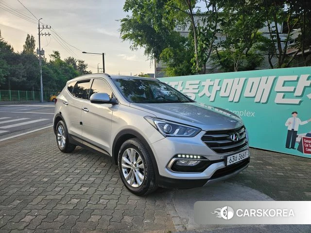 Hyundai Santa Fe The Prime 2018 Серебряный из Кореи