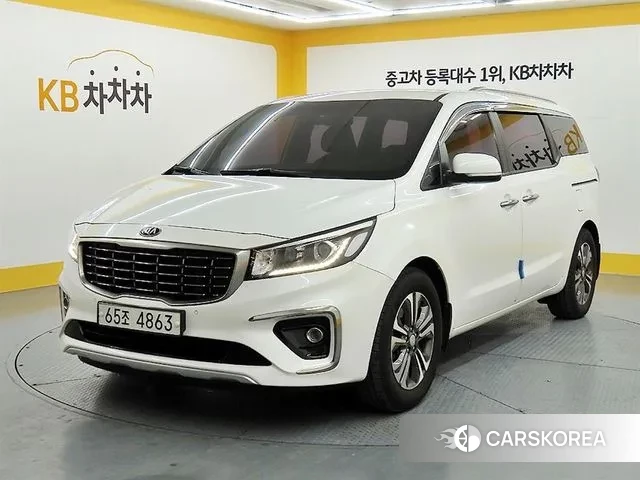 Kia The New Carnival 2018 Белый из Кореи