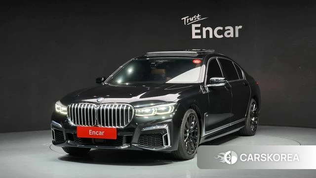 BMW 7 Series (G11) 2020 Черный из Кореи