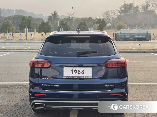 Chery Tiggo 8 PLUS 2021 Синий из Китая