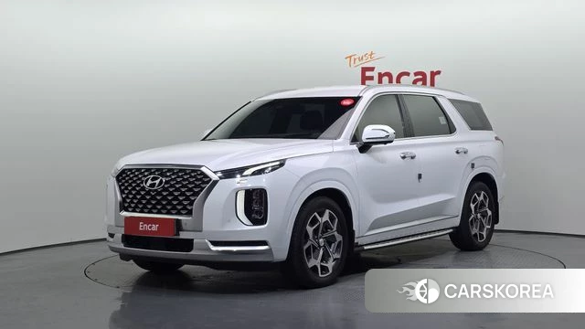 Hyundai Palisade 2021 Белый из Кореи