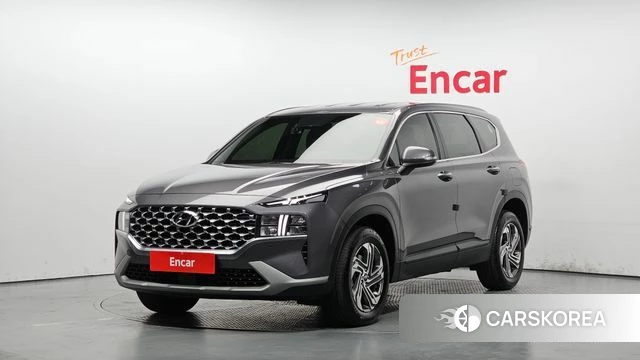 Hyundai The New Santa Fe 2021 Серый из Кореи