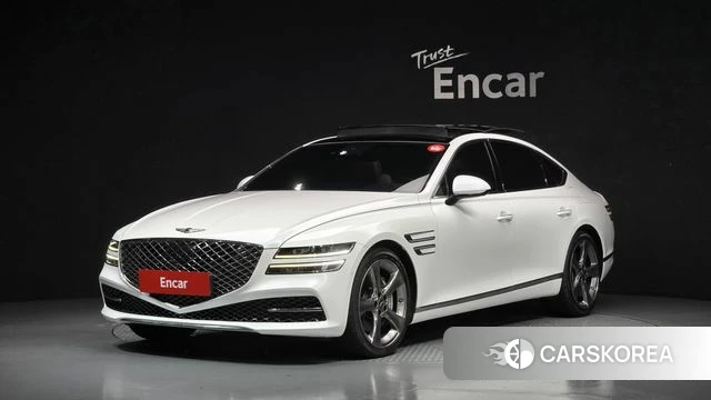 Genesis G80 (RG3) 2021 Белый из Кореи